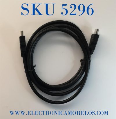 CABLE HDMI PARA TELEVISION Y MONITOR LG “NUEVO“ / CABLE ORIGINAL LG / 19 PINES / 1.72M / NUMERO DE PARTE EAD63954403 / PARA DIFERENTES DISPOSITIVOS 